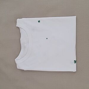 Old Navy 4-Leaf Clovers Shamrocks Short Sleeve Tee